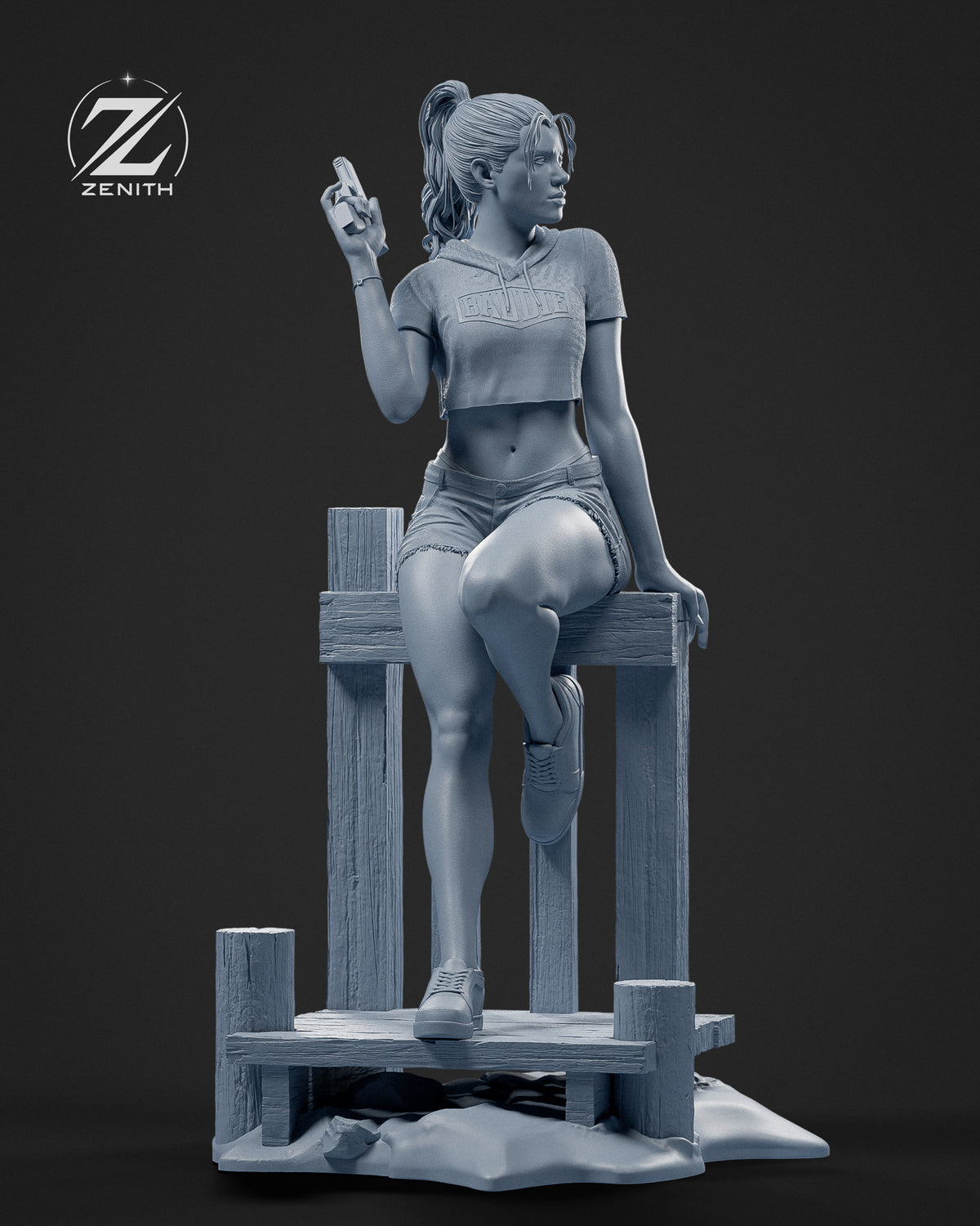 Lucia Caminos Statue 3D-Printed Kit