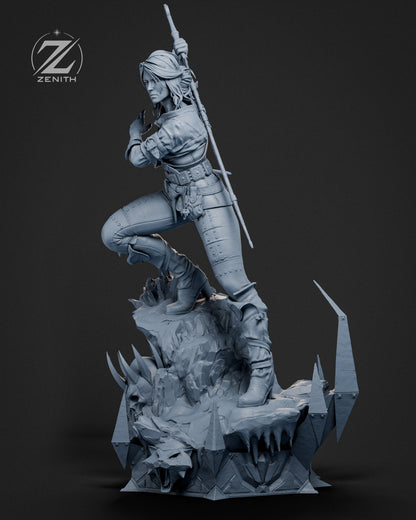Ciri Statue 3D-Printed Kit