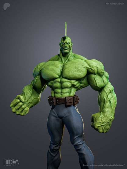 Savage Dragon Statue 3D-Printed Kit