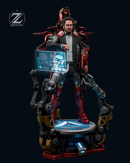 Tony Stark Statue 3D-Printed Kit