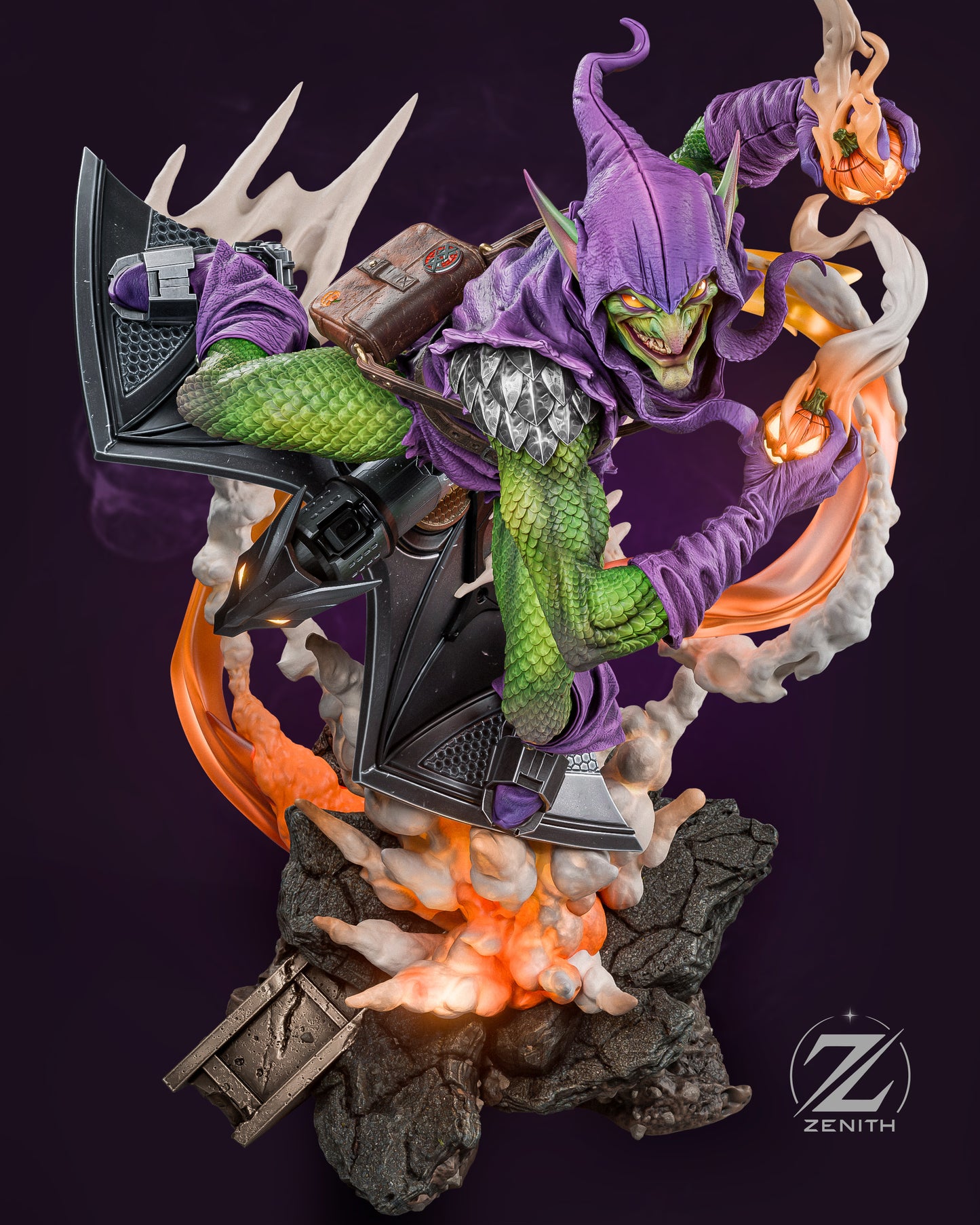 Green Goblin Statue 3D-Printed Kit