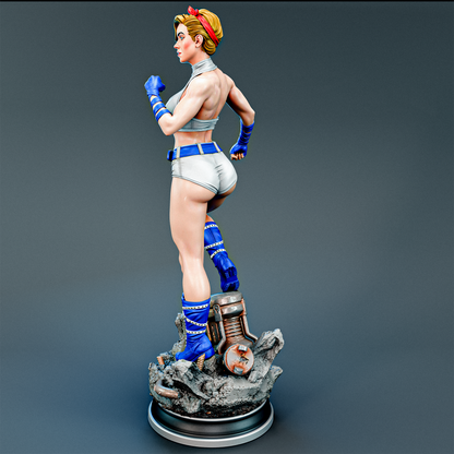 Power Girl Bombshell Statue 3D-Printed Kit