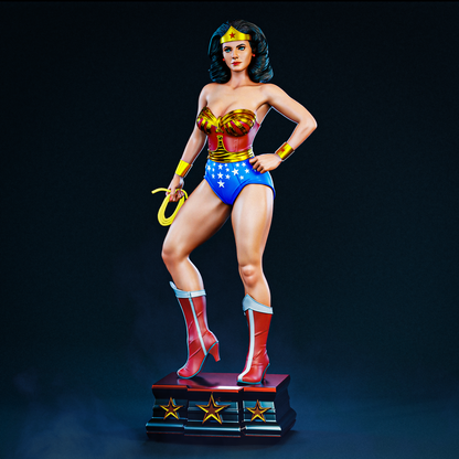 Wonder Woman (Lynda Carter) Statue 3D-Printed Kit
