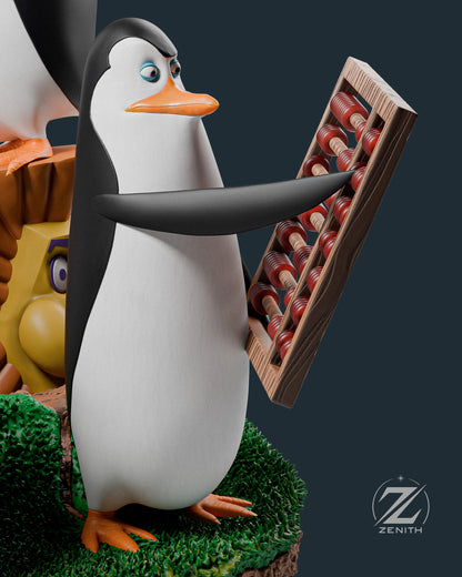 Penguins Statue 3D-Printed Kit