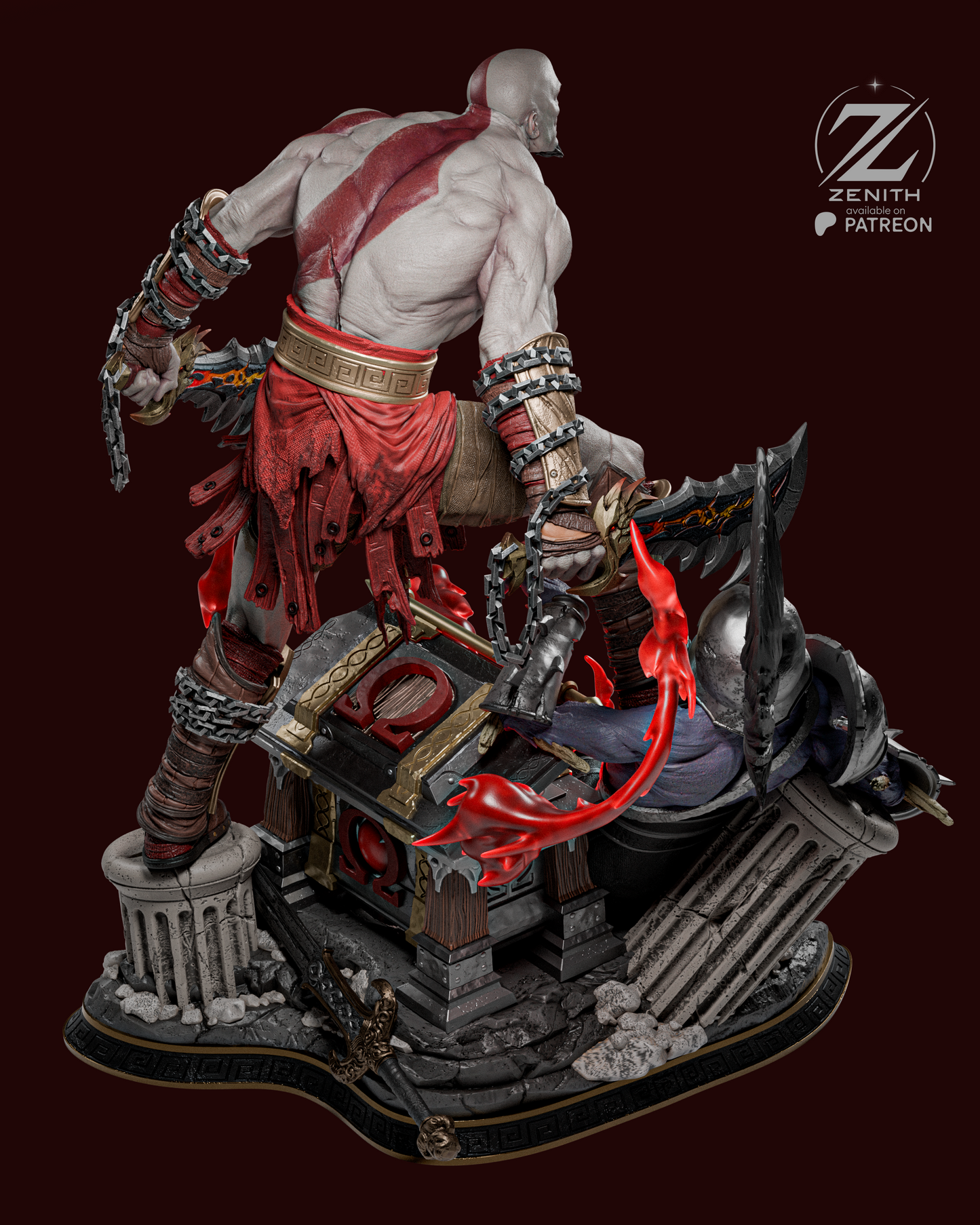 Kratos Statue