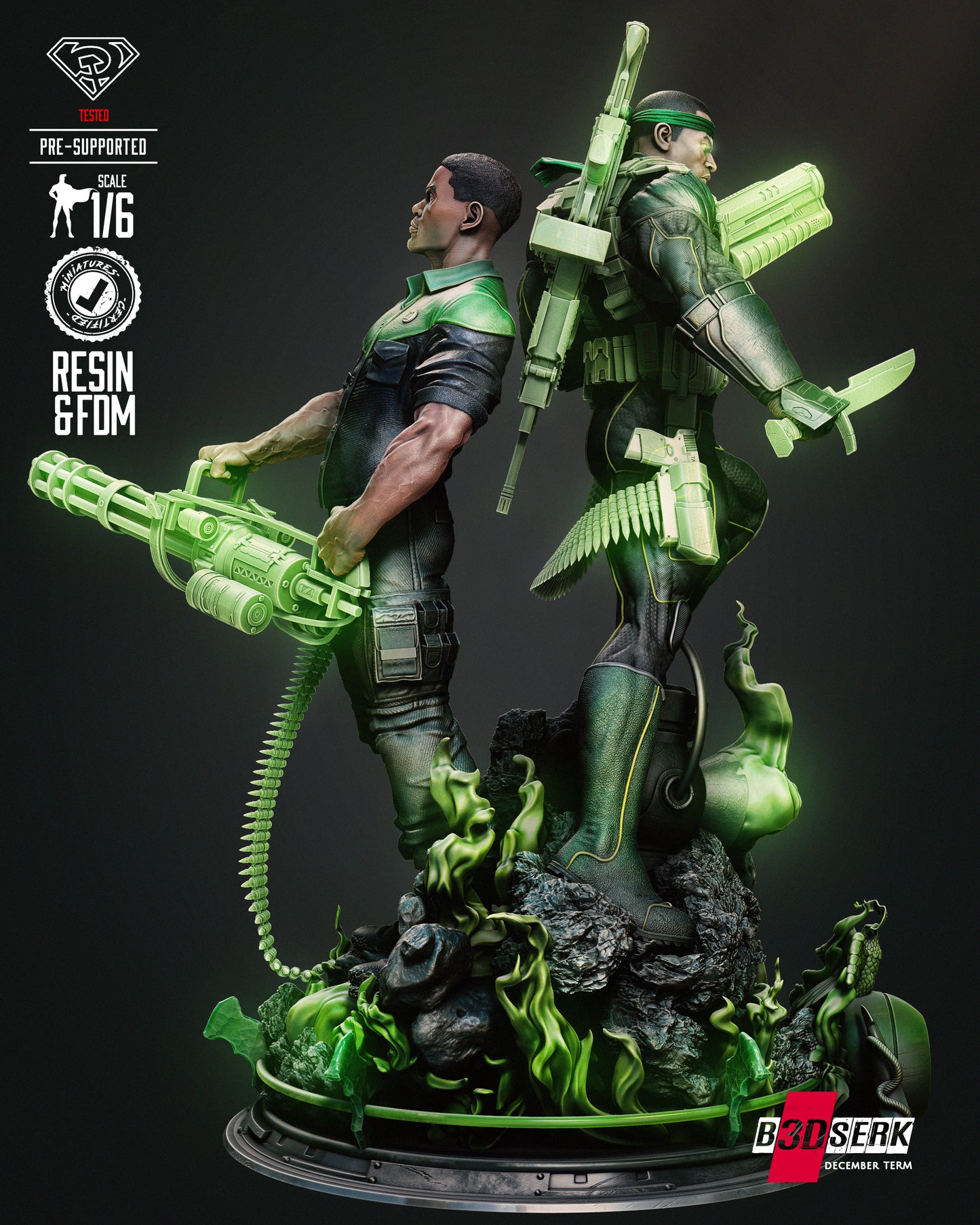 John Stewart (Green Lantern) Diorama