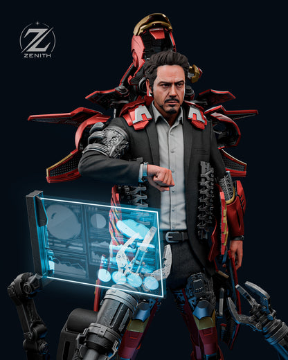 Tony Stark Statue 3D-Printed Kit