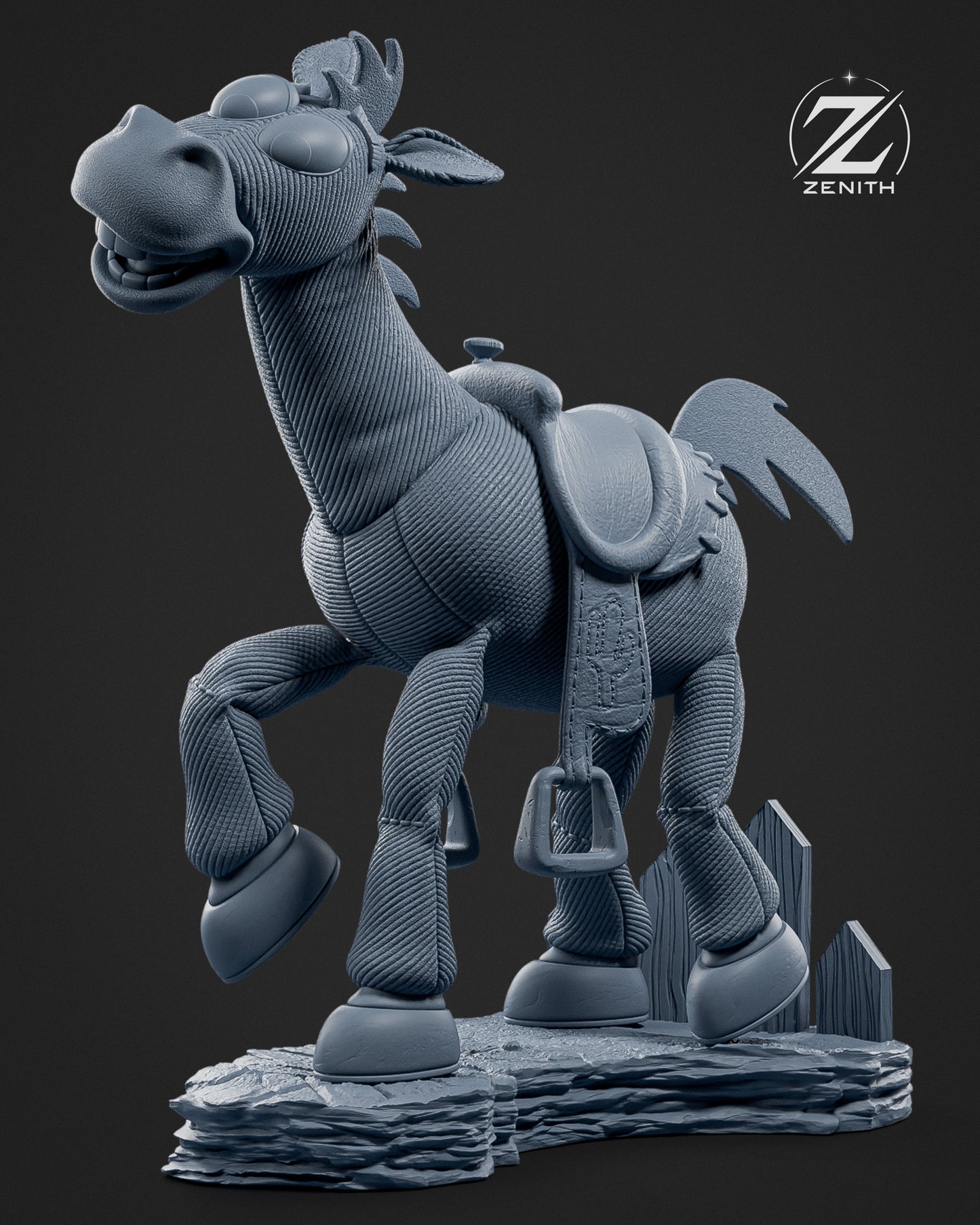 Bullseye Statue 3D-Printed Kit