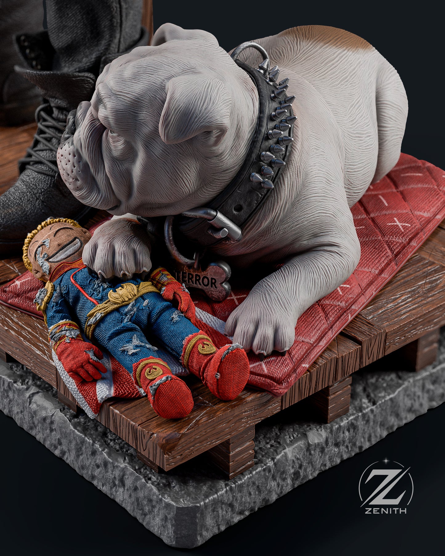 Billy Butcher Statue 3D-Printed Kit