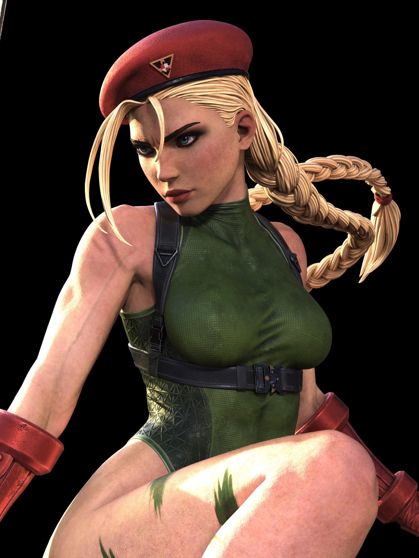 Cammy Statue 3D-Printed Kit