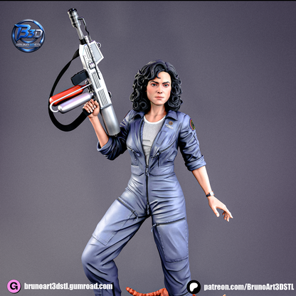 Ripley Statue 3D-Printed Kit