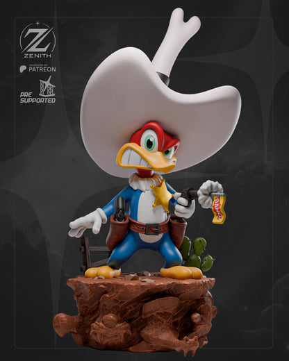 Woody Woodpecker Statue 3D-Printed Kit