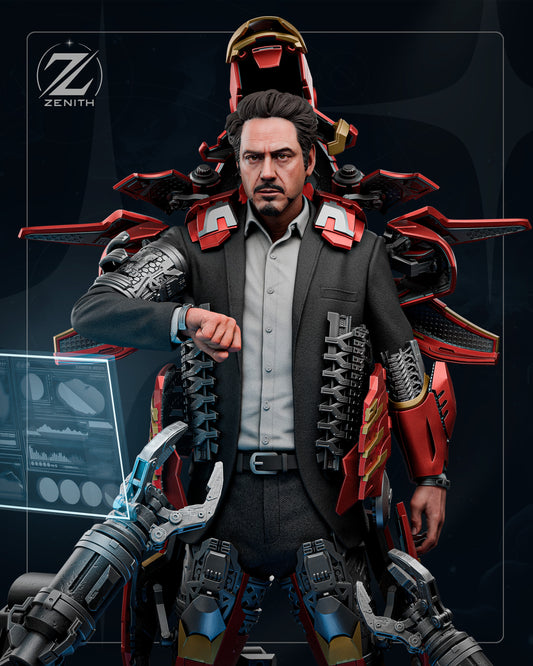 Tony Stark Statue 3D-Printed Kit
