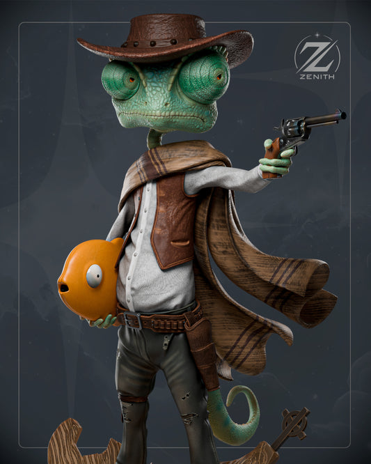 Rango Statue 3D-Printed Kit