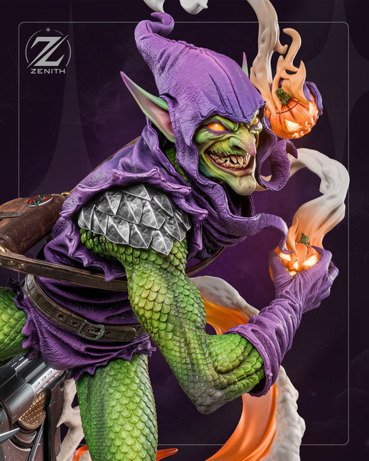 Green Goblin Statue 3D-Printed Kit