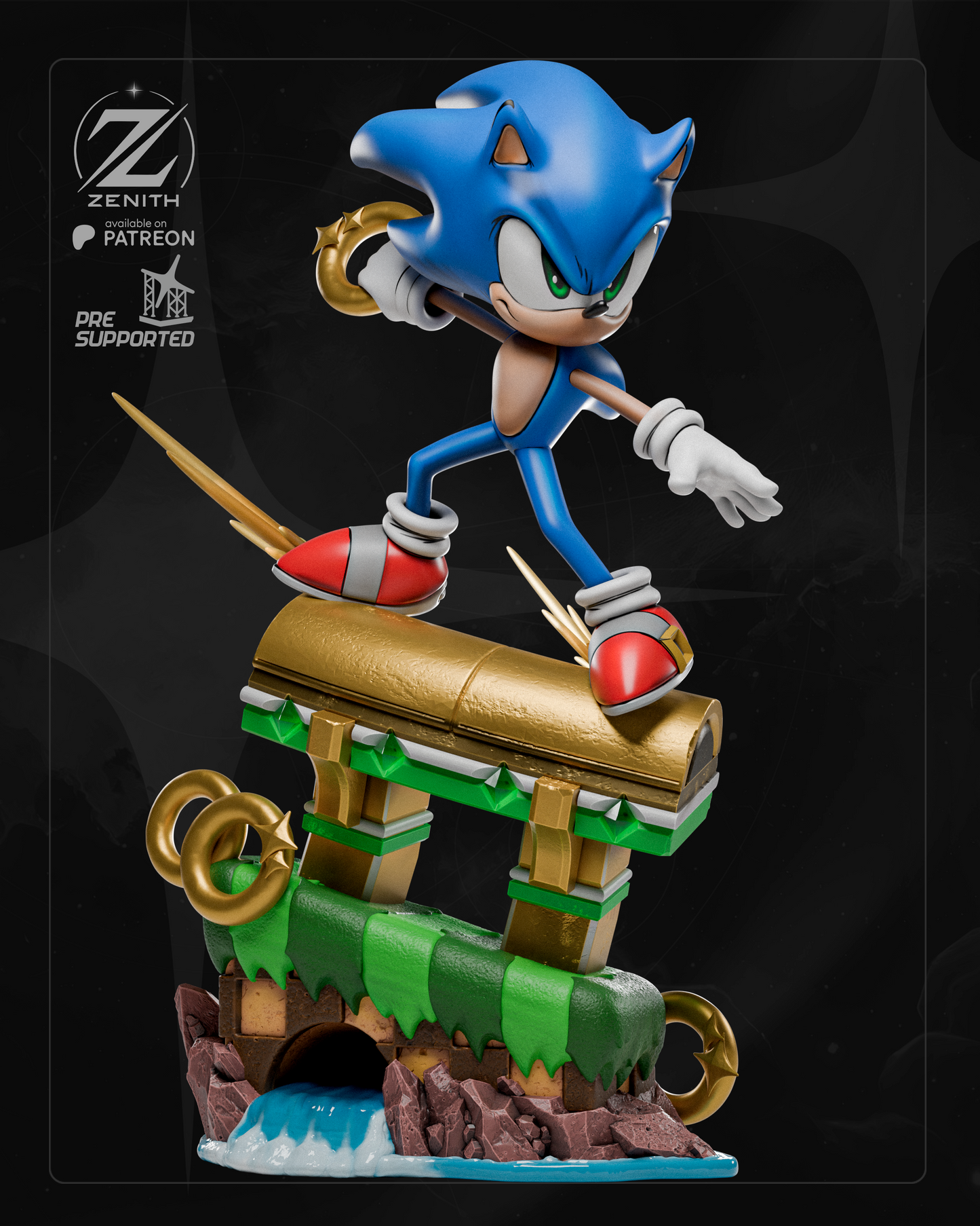 Sonic Statue