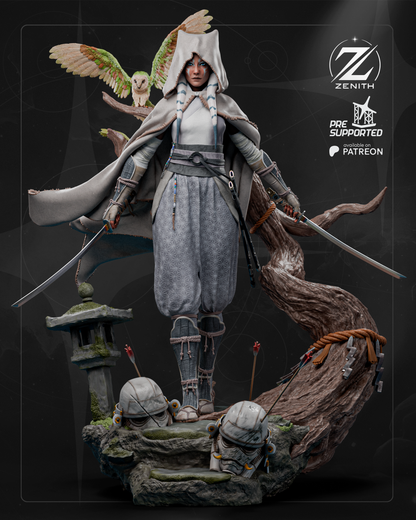 Samurai Ahsoka Statue