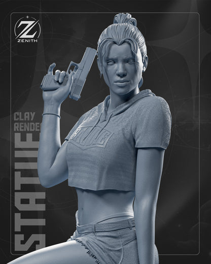 Lucia Caminos Statue 3D-Printed Kit