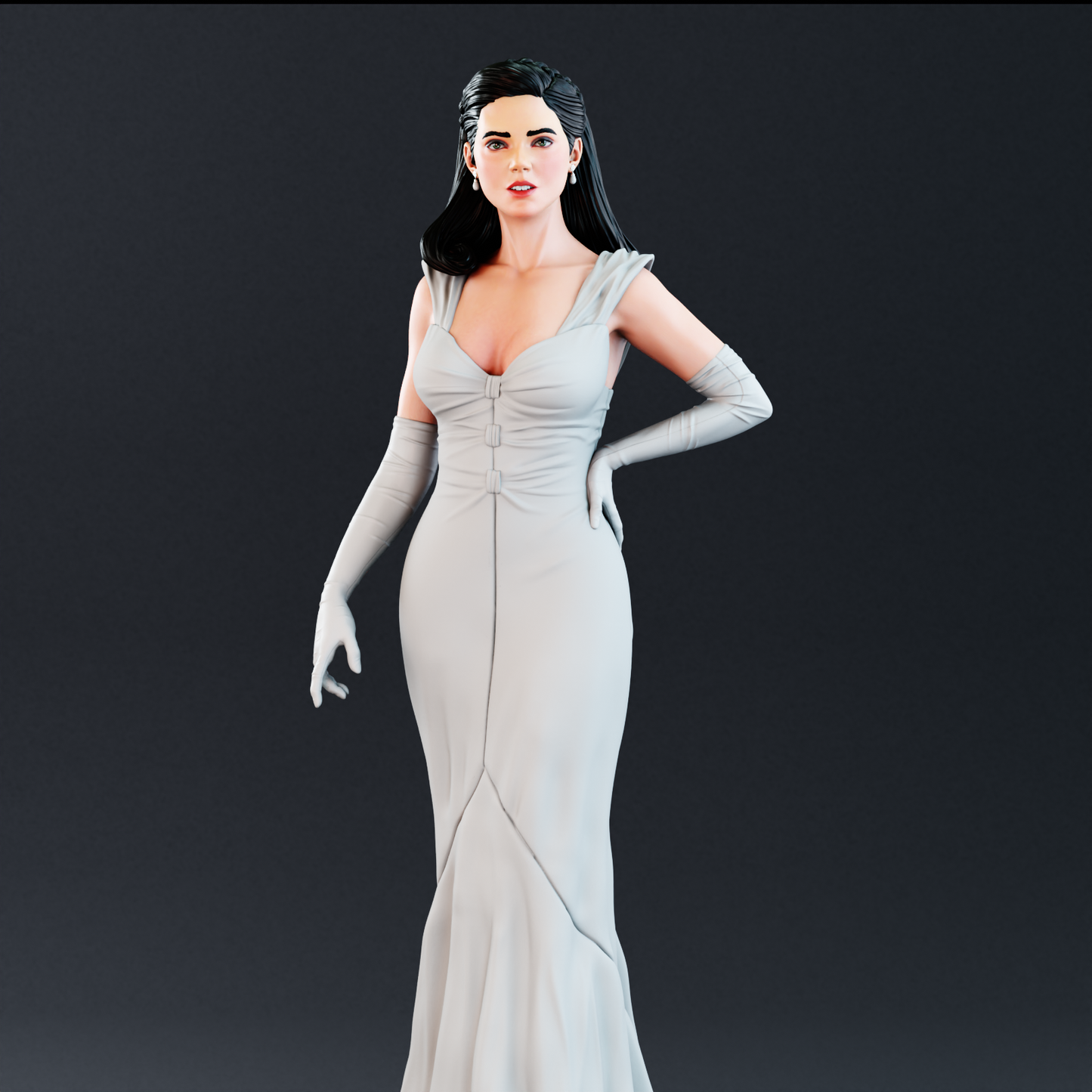 Jennifer C. (Rocketeer) Statue