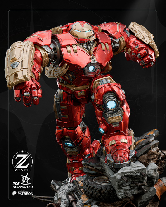 Hulkbuster Statue 3D-Printed Kit