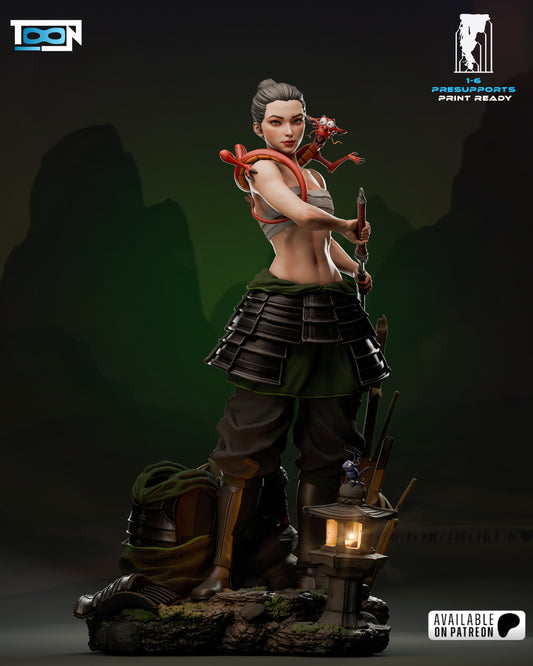 Mulan Statue