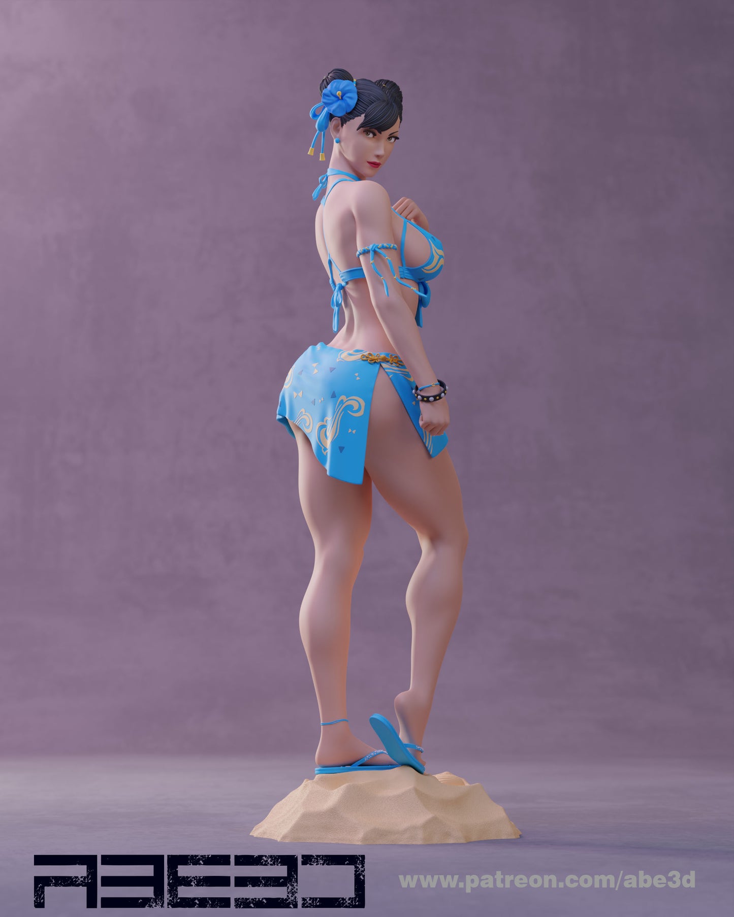 Chun-Li Bikini (SF) Statue
