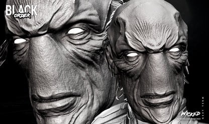 Ebony Maw Statue
