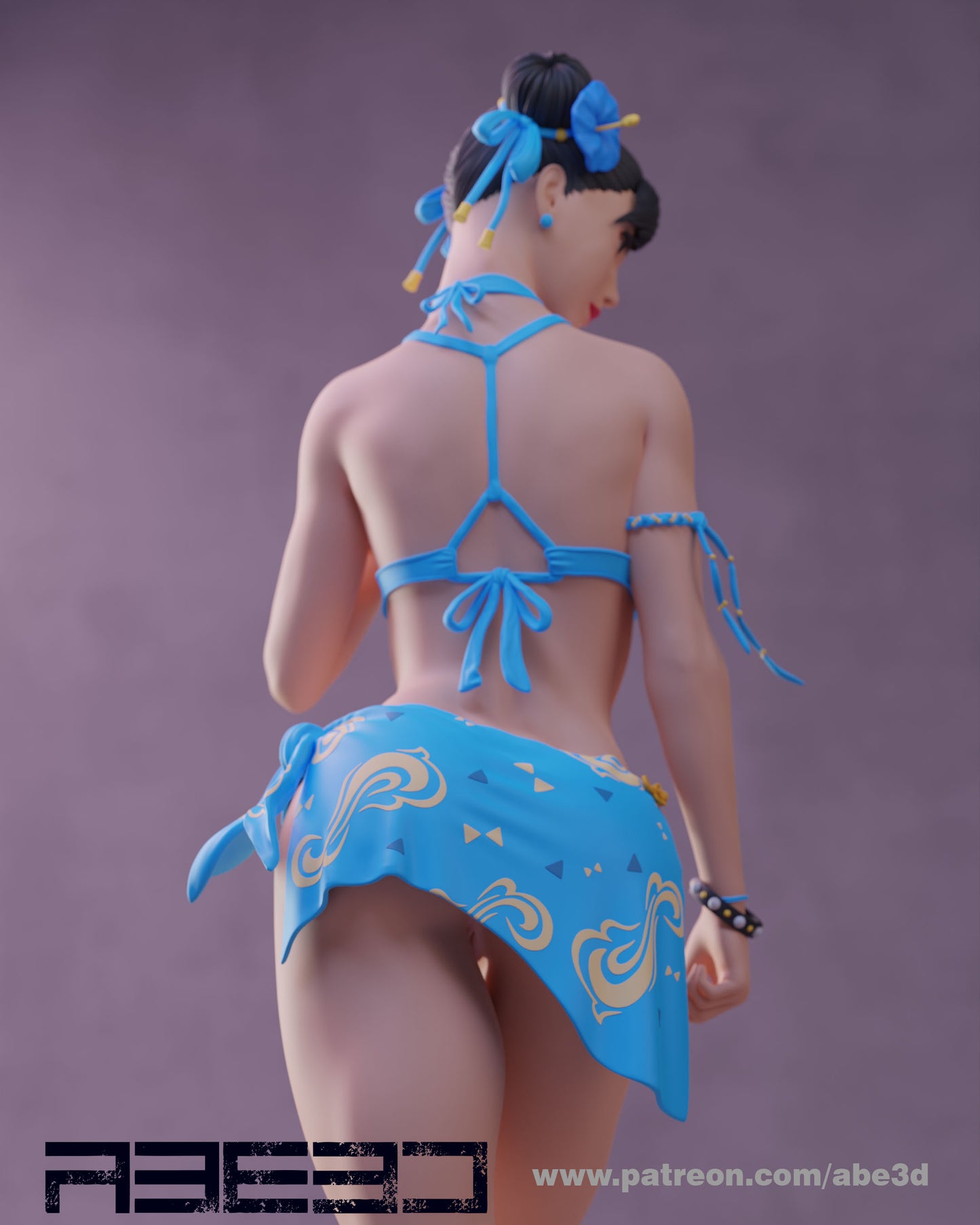 Chun-Li Bikini (SF) Statue
