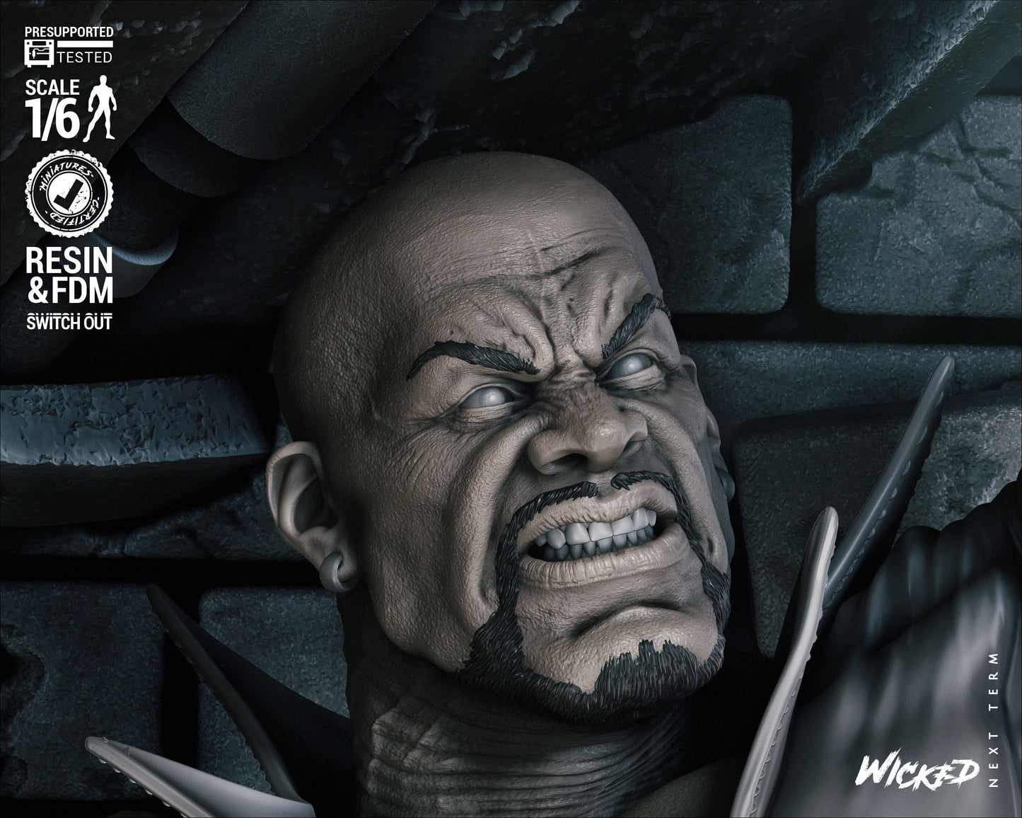 Marvel Luke Cage Power Man Statue