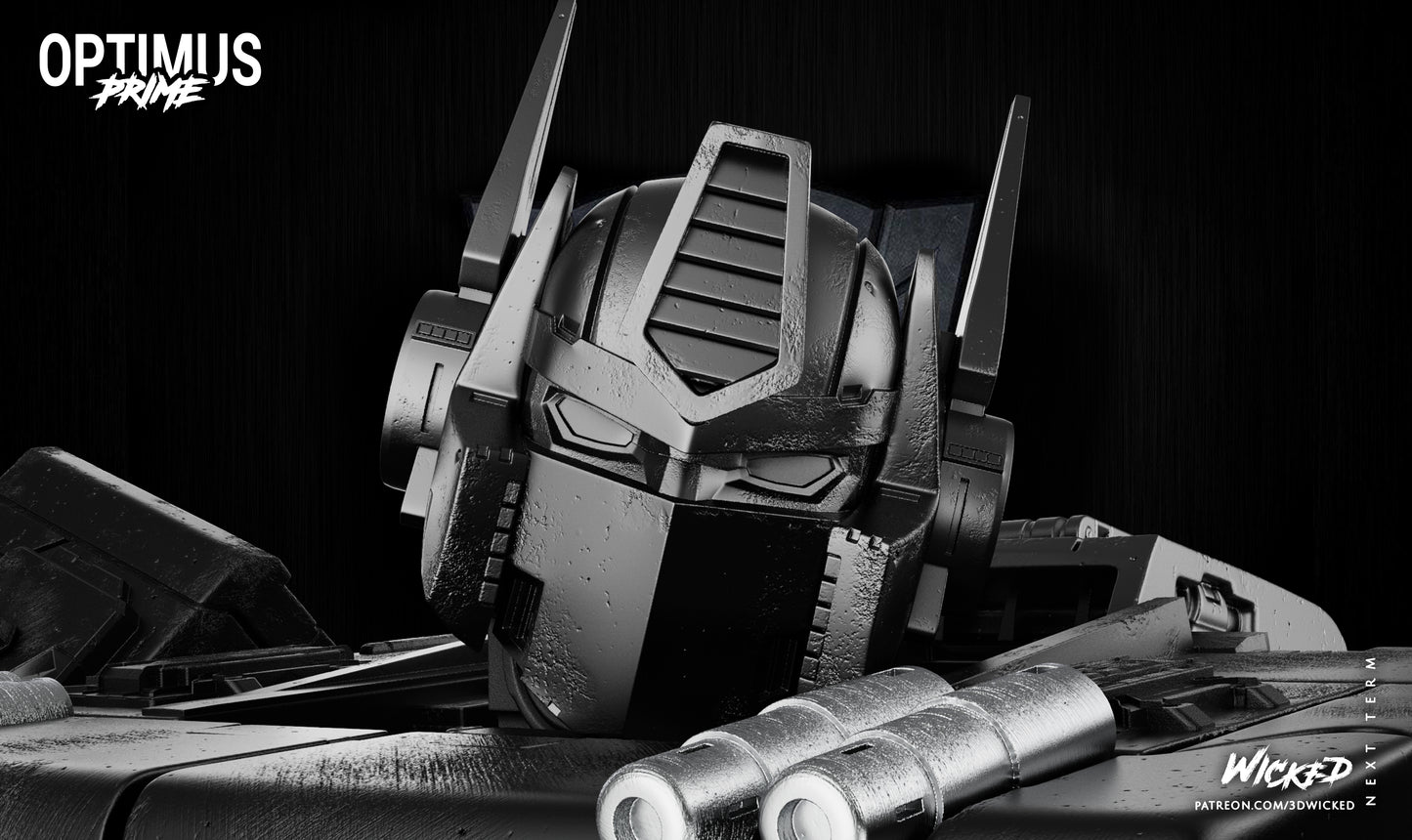 Optimus Prime Statue