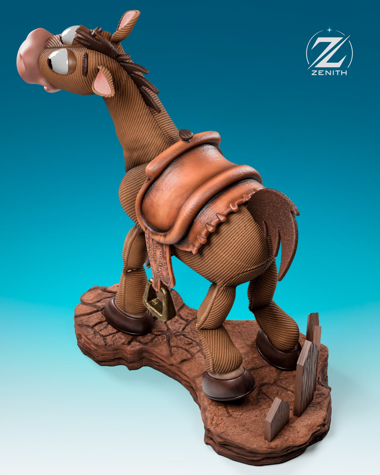 Bullseye Statue 3D-Printed Kit
