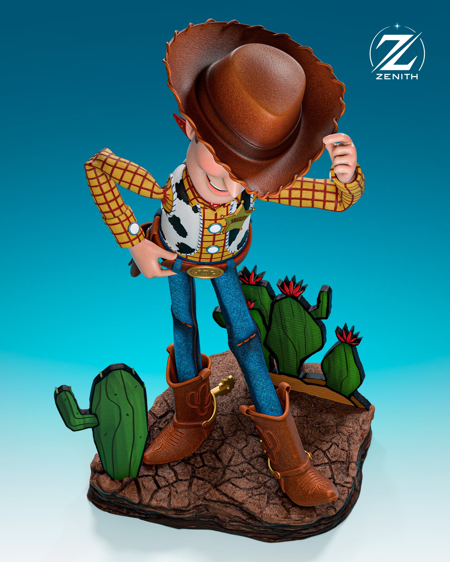 Woody Statue 3D-Printed Kit