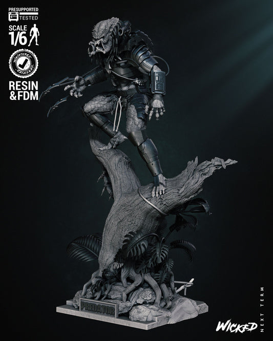 Predator Statue