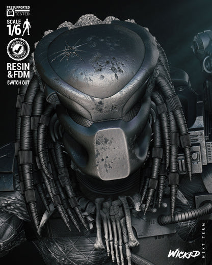 Predator Statue
