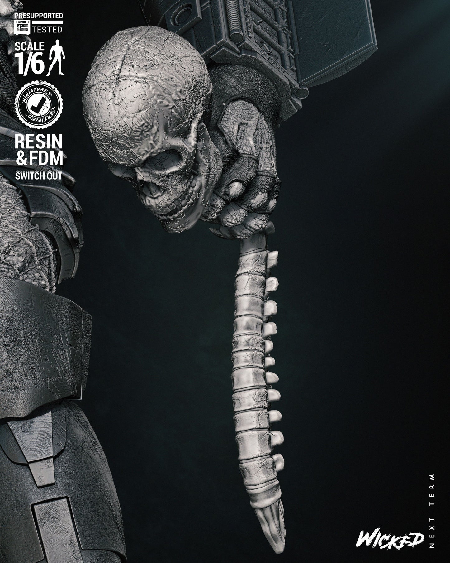 Predator Statue