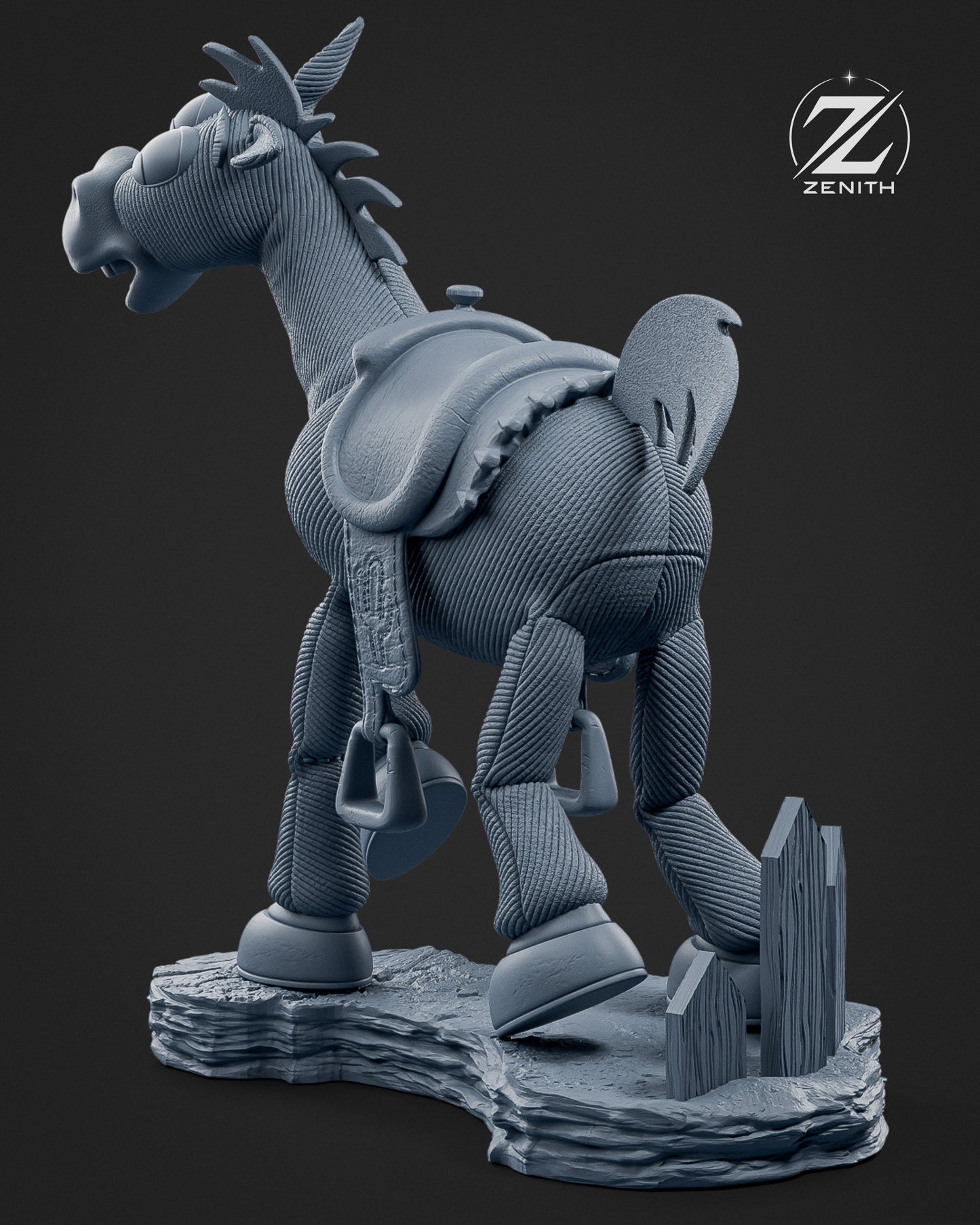 Bullseye Statue 3D-Printed Kit