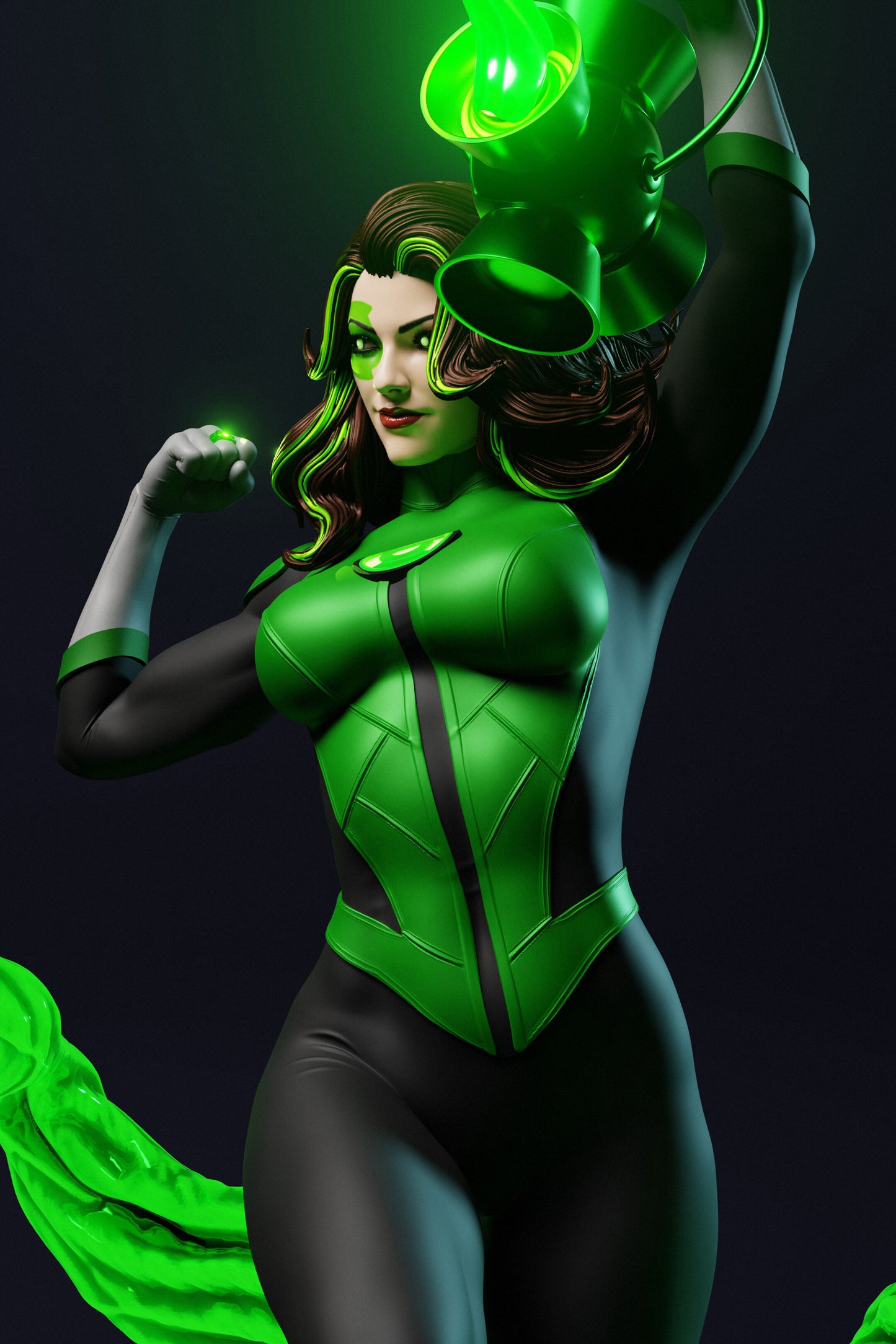 Jessica Cruz Statue 3D-Printed Kit