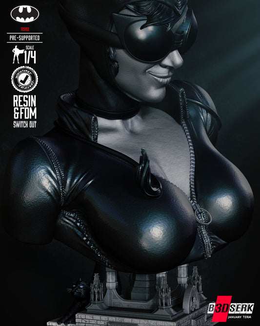 Catwoman Portrait Bust