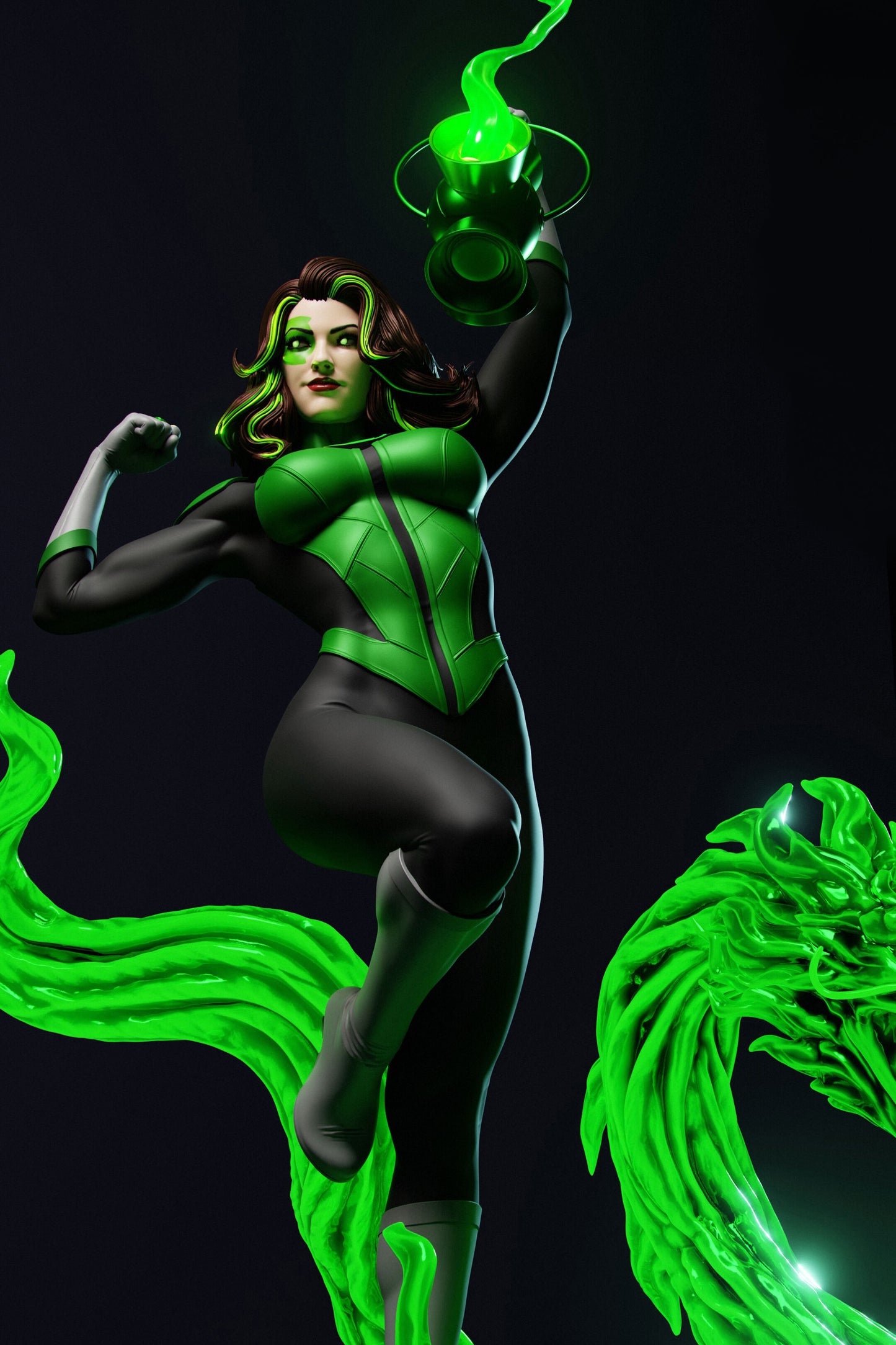 Jessica Cruz Statue 3D-Printed Kit