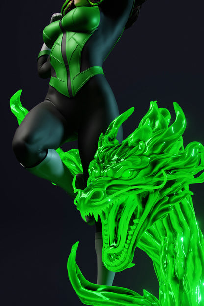 Jessica Cruz Statue 3D-Printed Kit