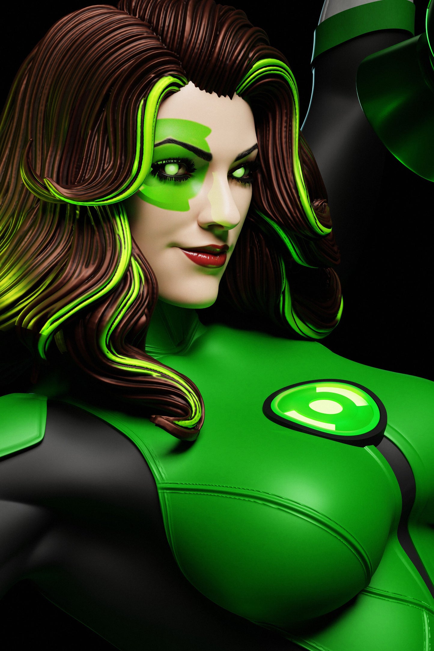 Jessica Cruz Statue 3D-Printed Kit