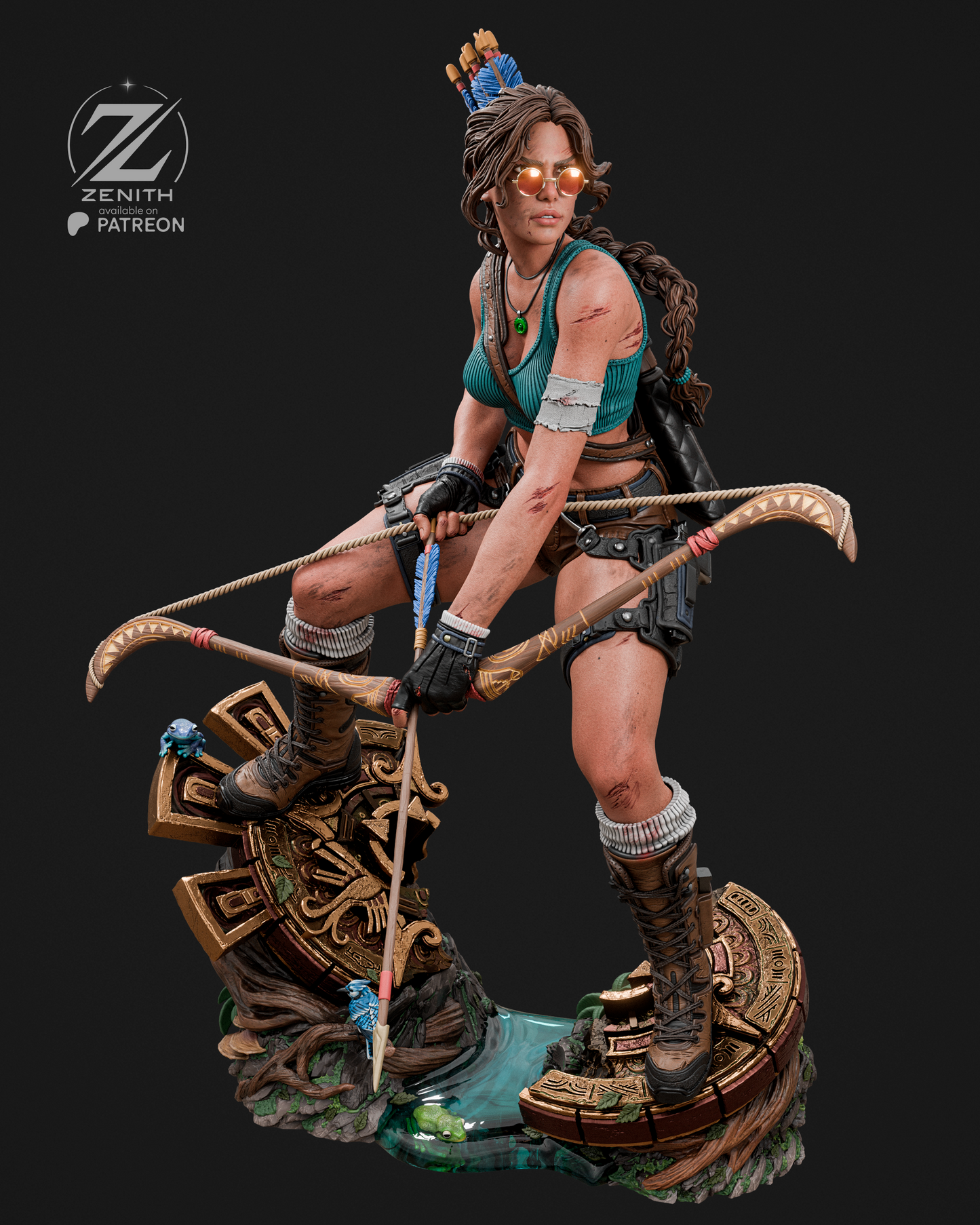 Lara Croft Statue