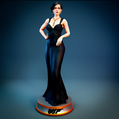 Vesper Lynd (Eva Green) Statue 3D-Printed Kit