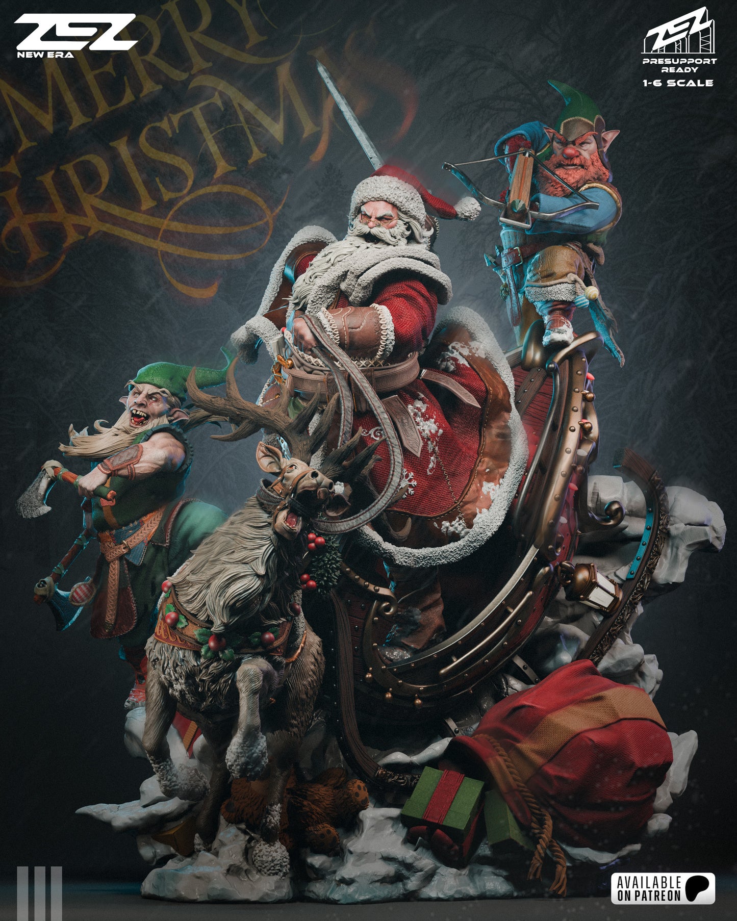 Santa Claus Diorama