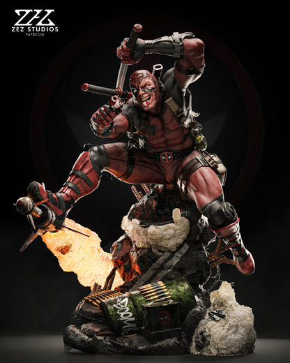 Deadpool Statue 3D-Printed Kit