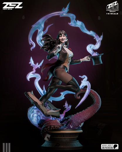 Zatanna Statue 3D-Printed Kit