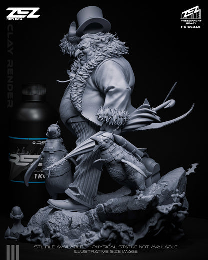 Penguin Statue 3D-Printed Kit