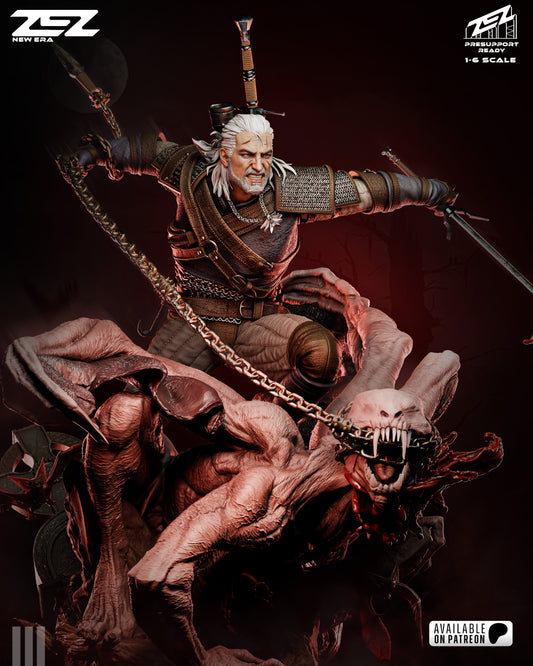 Geralt Statue