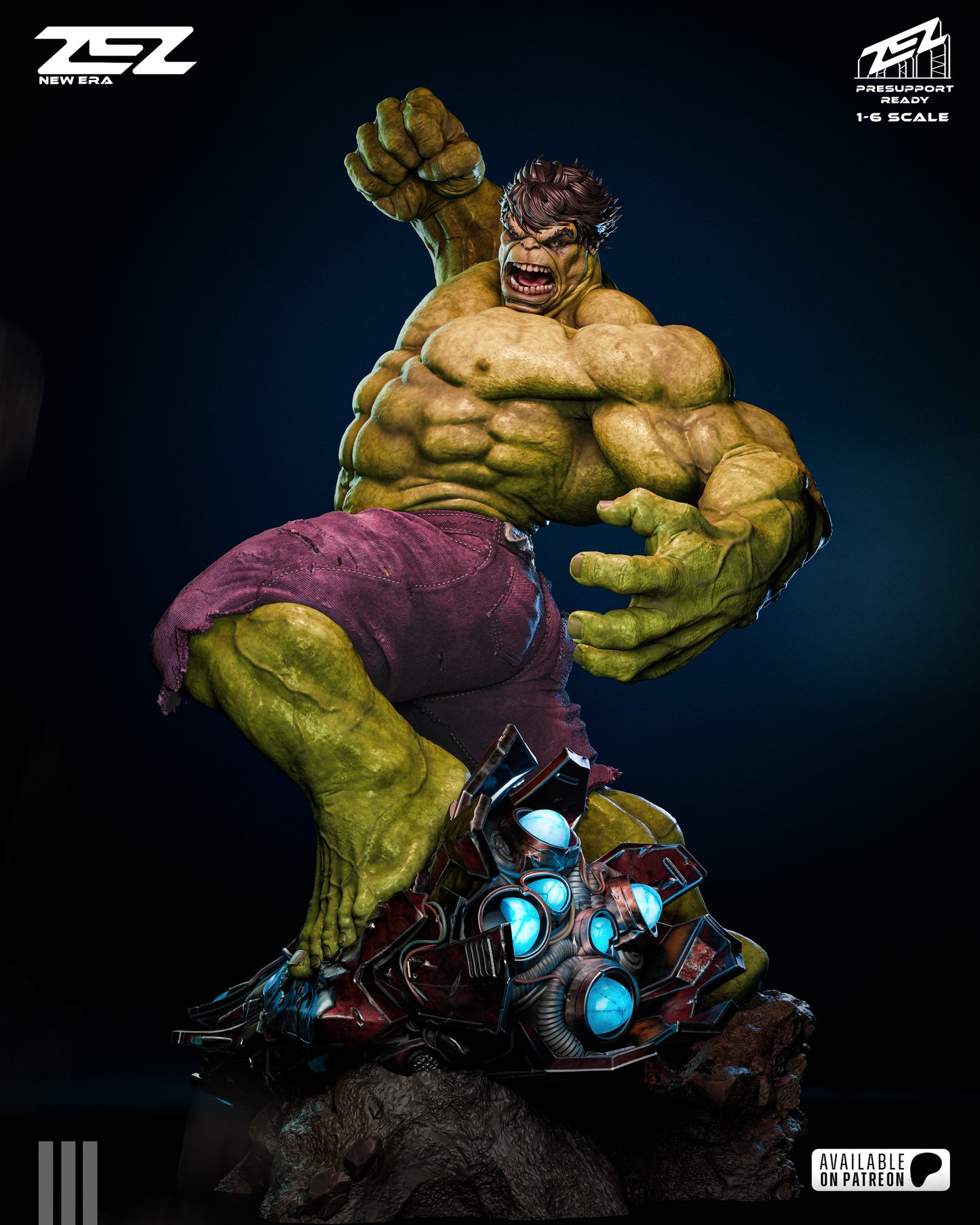 Hulk Statue