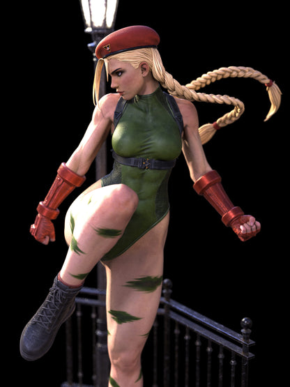 Cammy Statue 3D-Printed Kit